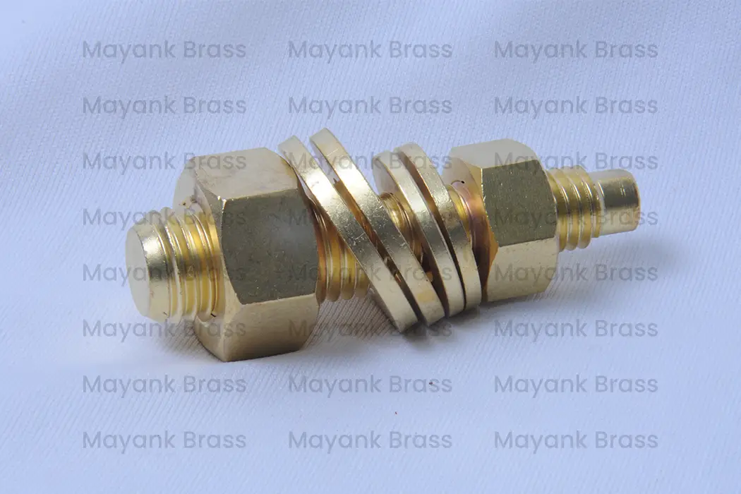 Half Thread Nut Bolt